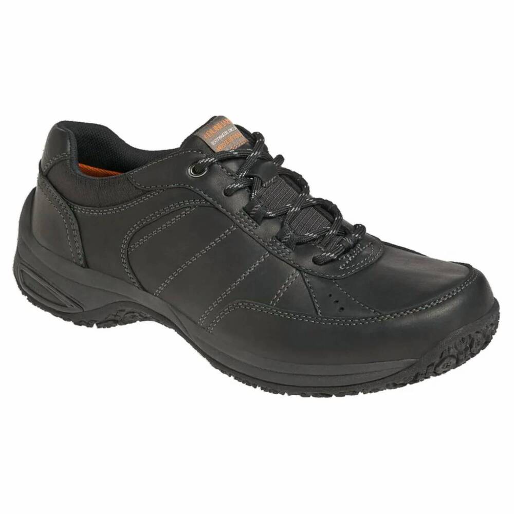 NEW DUNHAM men's ludlow lexington low oxford shoes in black